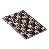 Zirkus Burgund Notizblock (Rechte Seite)