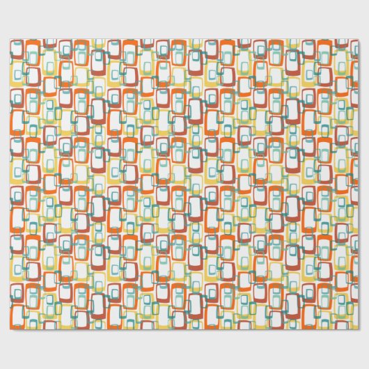 Zirkus-Cafeteria Geschenkpapier (Flach)