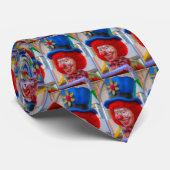 Zirkus-Clown-Krawatte Krawatte (Gerollt)