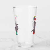 Zirkus Darstellendes Siegel Glas (Links)