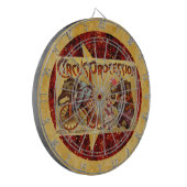 Zirkus Dartboard Dartscheibe (Vorderseite Links)