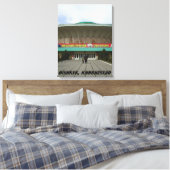 Zirkus der kommunistischen Architektur, Bischkek F Leinwanddruck (Insitu (Schlafzimmer))