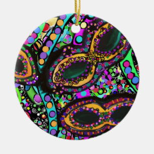 Zirkus der Kunst Keramikornament