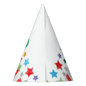 Zirkus-Eisbar-Partei-Hut Partyhütchen (Rückseite)