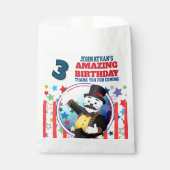 Zirkus Eisbär Ringmeister  Geschenktütchen (Vorderseite)