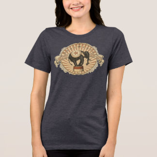 Zirkus-Elefant der größten Show der Welt im Vintag Tri-Blend Shirt