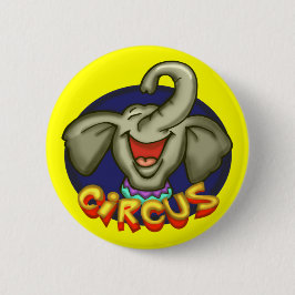 Zirkus-Elefant-Knöpfe Button