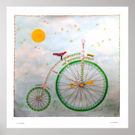 Zirkus Fahrrad ll Poster