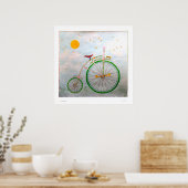 Zirkus Fahrrad ll Poster (Küche)