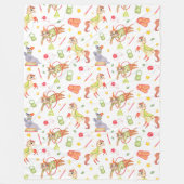 Zirkus Fleecedecke (Vorderseite)