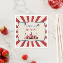 Zirkus Geburtstagsfeier Karneval 1. Geburtstag