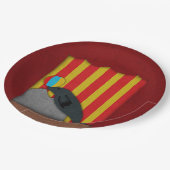 Zirkus Geburtstagsfeier Teller (Schrägansicht)