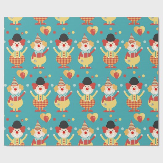 Zirkus Geschenkpapier (Flach)