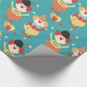 Zirkus Geschenkpapier (Ecke)