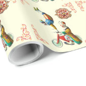 Zirkus Geschenkpapier (Rolleneckpunkt)