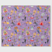 Zirkus Geschenkpapier (Flach)