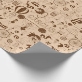 Zirkus Geschenkpapier (Ecke)