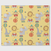 Zirkus Geschenkpapier (Flach)