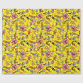 Zirkus Geschenkpapier (Flach)