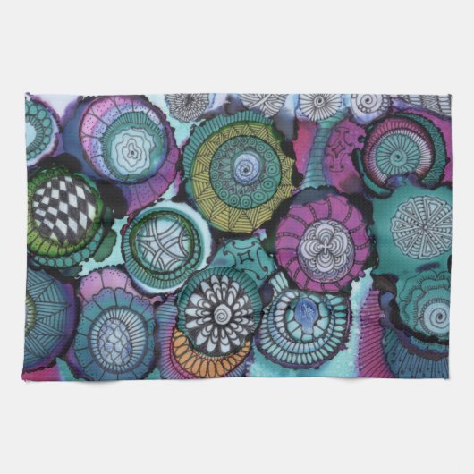 Zirkus-Geschirrtuch Geschirrtuch (Horizontal)