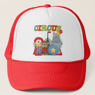Zirkus ist in den Stadtt-shirts und -geschenken Truckerkappe