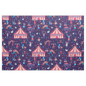 Zirkus Karneval Akrobat Trapez whimsisch Stoff (Fat Quarter (45,7 x 55,9 cm))