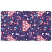Zirkus Karneval Akrobat Trapez whimsisch Tischdecke (Vorderseite (Horizontal))