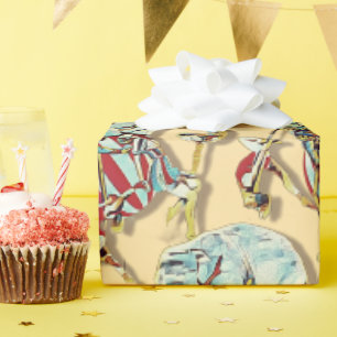 Zirkus-Karneval-Geschenkpapier Geschenkpapier