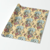 Zirkus-Karneval-Geschenkpapier Geschenkpapier (Ungerollt)