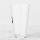 Zirkus Karneval Katze Vater Geschenkidee - Zirkus Glas (Links)