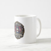 Zirkus Karneval Katze Vater Geschenkidee - Zirkus  Kaffeetasse (VorderseiteRechts)