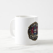 Zirkus Karneval Katze Vater Geschenkidee - Zirkus  Kaffeetasse (Vorderseite Links)