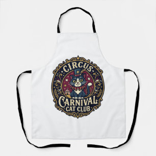 Zirkus Karneval Katze Vater Geschenkidee - Zirkus Schürze