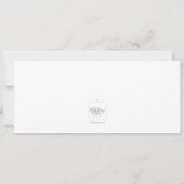 ZIRKUS-KARNEVALS-KARTE LÄDT EIN EINLADUNG (Rückseite)