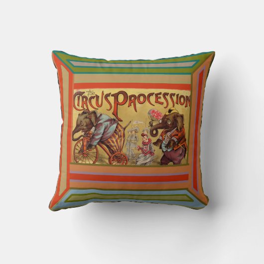 Zirkus Kissen (Rückseite)