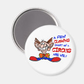 Zirkus Magnet (Vorderseite/Rückseite)