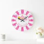 Zirkus mit den ersten Tieren Große Wanduhr (Zuhause)