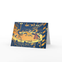 Zirkus-Originalvorlage-Gruß-Karte