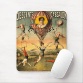 Zirkus-Plakat Fräulein-Stena Flying Trapese Mousepad (Mit Mouse)