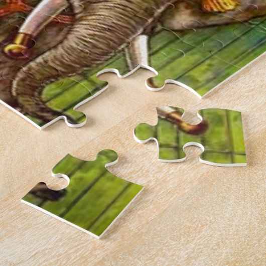 Zirkus-Plakat Puzzle (Seite)