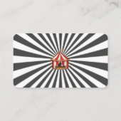 Zirkus-Platzkarten für das Buffet Platzkarte (Rückseite)