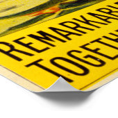 Zirkus Poster (Ecke)