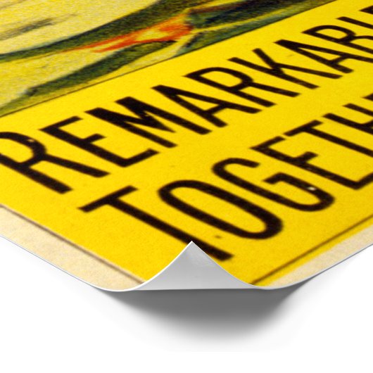 Zirkus Poster (Ecke)