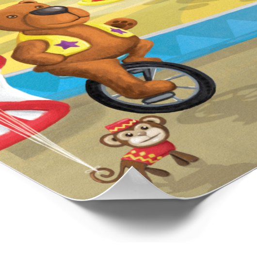 Zirkus Poster (Ecke)