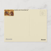 Zirkus Postkarte (Rückseite)