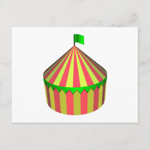 Zirkus Postkarte