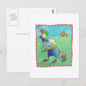 Zirkus Postkarte (Vorne/Hinten)