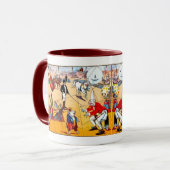 Zirkus-Puzzle - Tasse (Vorderseite Links)
