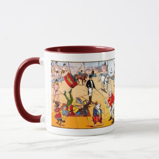 Zirkus-Puzzlespiel - Tasse (Links)