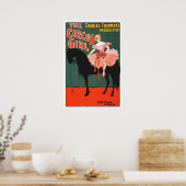 Zirkus-Retrospektive klassische Unterhaltung Poster (Küche)